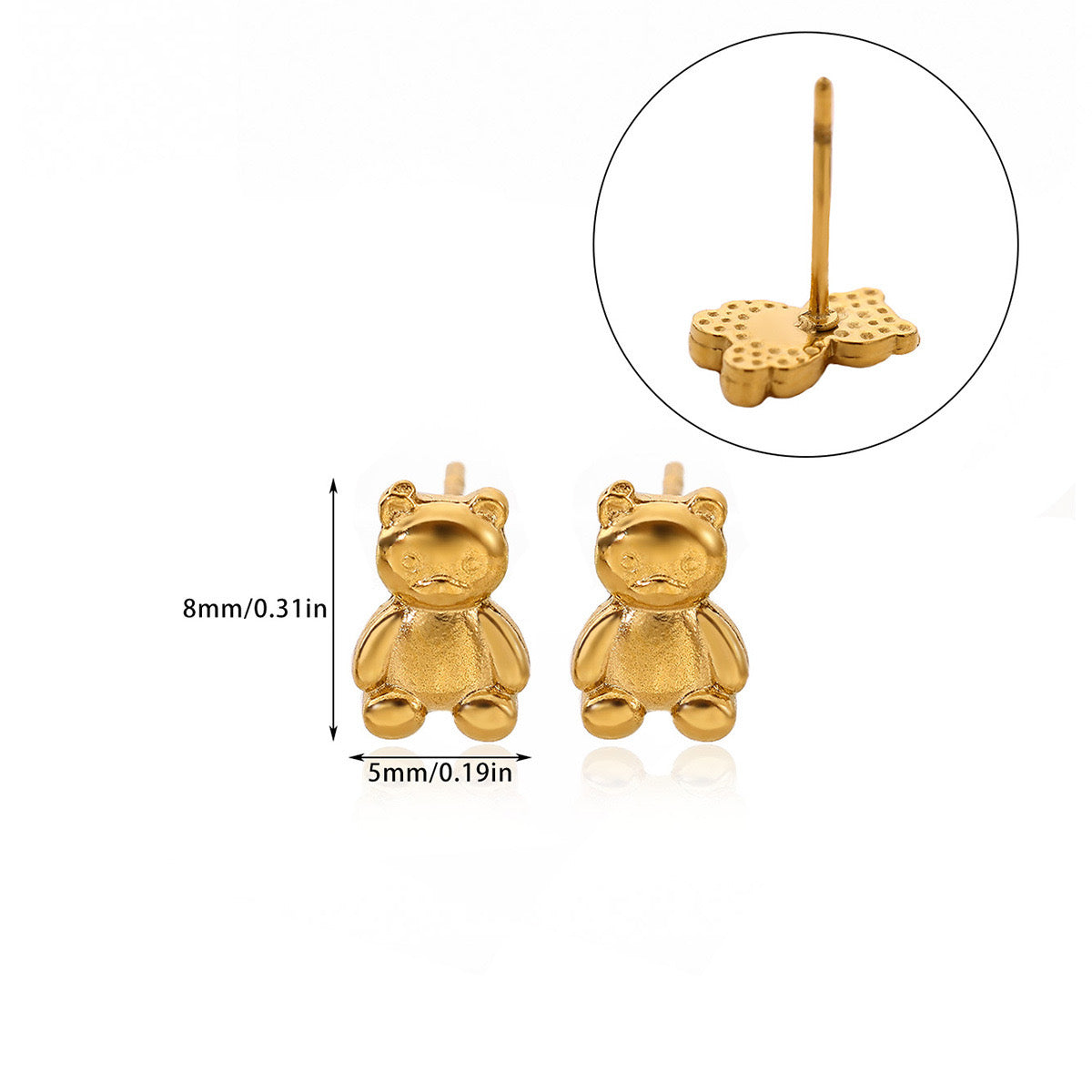Kids Gold ID Charm Bracelet — 6 Charm Styles