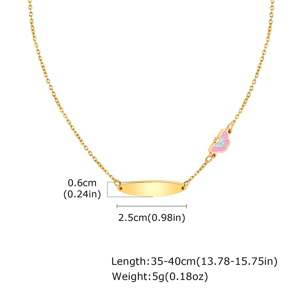 Kids Gold Charm Necklace Collection — 4 Styles